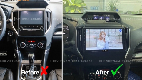 Màn hình DVD Android liền camera 360 xe Subaru Forester 2020 - nay | Oled Pro X8S 